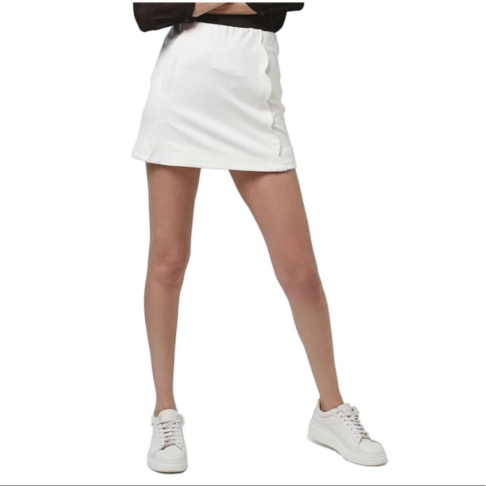 Topshop White Skirt